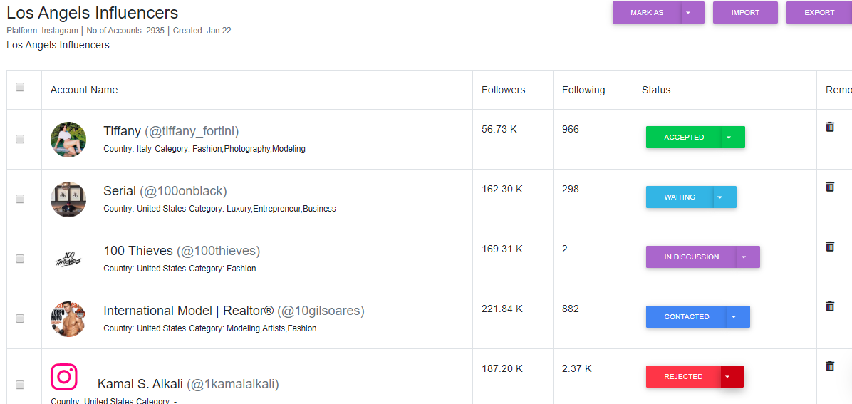 BrandMaxima Influencer Analytics